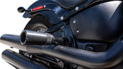 Burly Brand Brawler Kit for 2018-2025 Harley-Davidson Black Powder-Coated Rear Steel