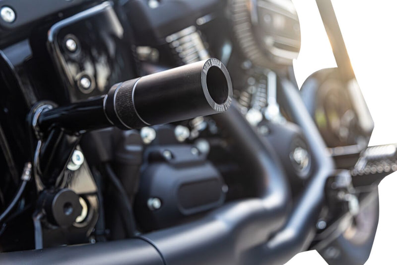 Burly Brand Brawler Kit for 2018-2025 Harley-Davidson Black Powder-Coated Rear Steel