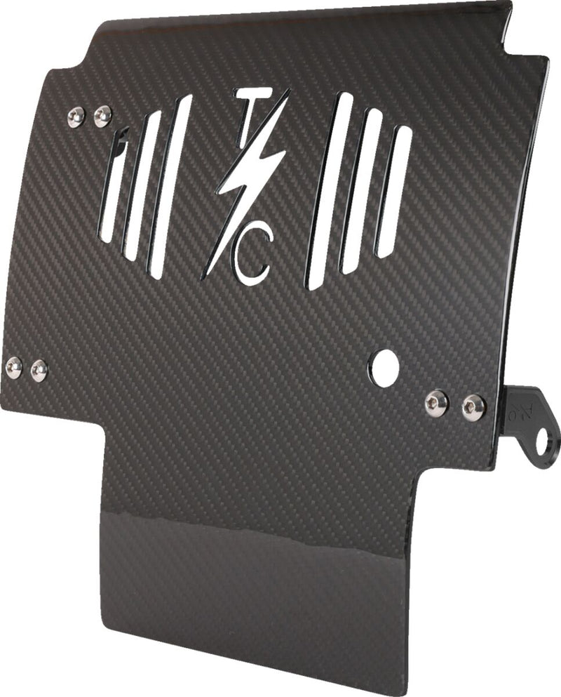 Thrashin Supply Co. Carbon Fibre Skid Plate for 2024-2025 Harley-Davidson Black #TSC-3034-1