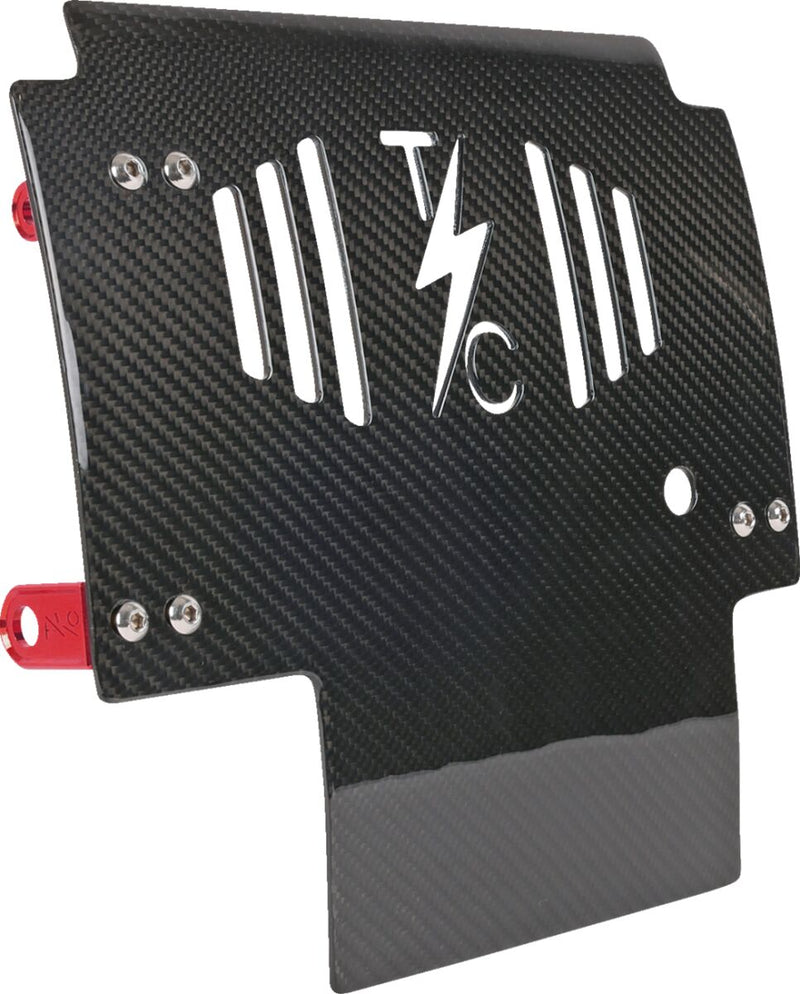 Thrashin Supply Co. Carbon Fibre Skid Plate for 2024-2025 Harley-Davidson Black #TSC-3034-2