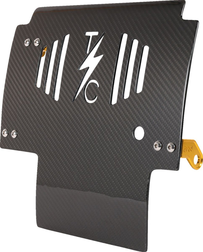 Thrashin Supply Co. Carbon Fibre Skid Plate for 2024-2025 Harley-Davidson Black #TSC-3034-5