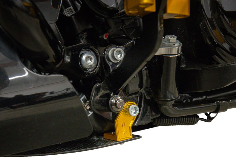 Thrashin Supply Co. Carbon Fibre Skid Plate for 2024-2025 Harley-Davidson Black #TSC-3034-5
