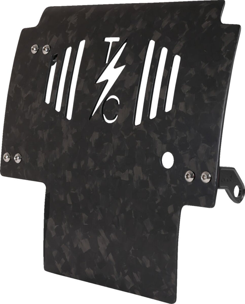 Thrashin Supply Co. Forged Carbon Fibre Skid Plate for 2024-2025 Harley-Davidson Black #TSC-3035-1