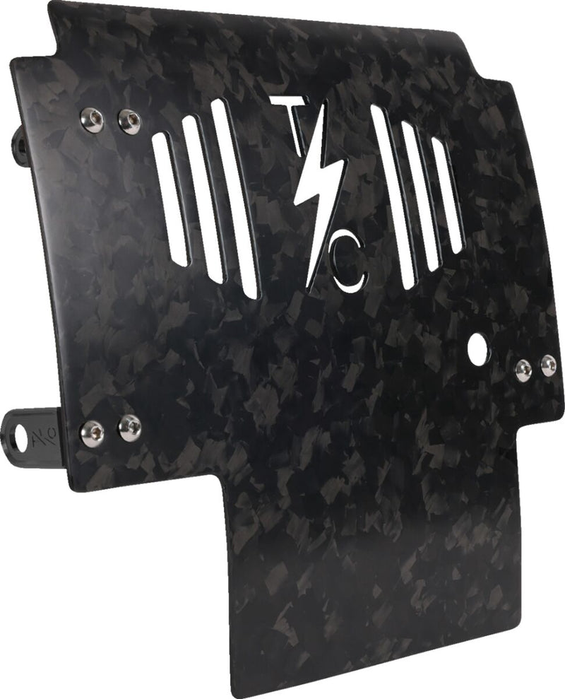 Thrashin Supply Co. Forged Carbon Fibre Skid Plate for 2024-2025 Harley-Davidson Black #TSC-3035-1