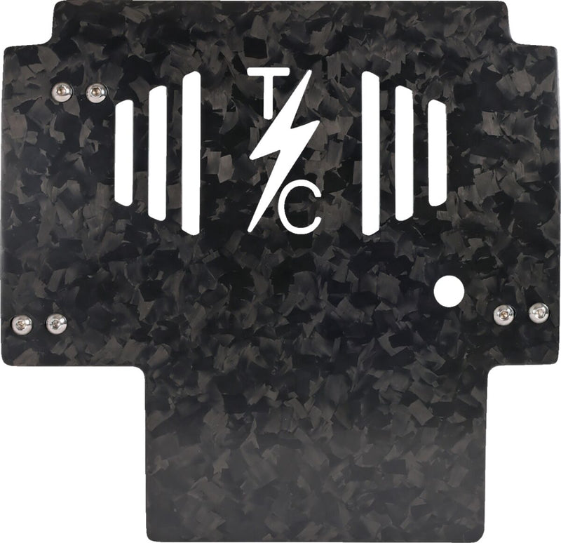 Thrashin Supply Co. Forged Carbon Fibre Skid Plate for 2024-2025 Harley-Davidson Black #TSC-3035-1