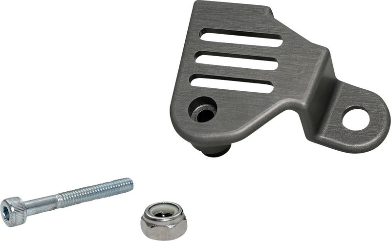 Dynojet-Harley Sidestand Switch Guard for 2021-2024 Harley-Davidson RA 1250 Cover Anodised Grey Kickstand Switch Aluminium Kit