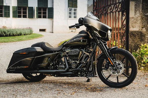 Cult Werk Side Panel Custom for 2009-2025 Harley-Davidson Black Left Right ABS Plastic Pair