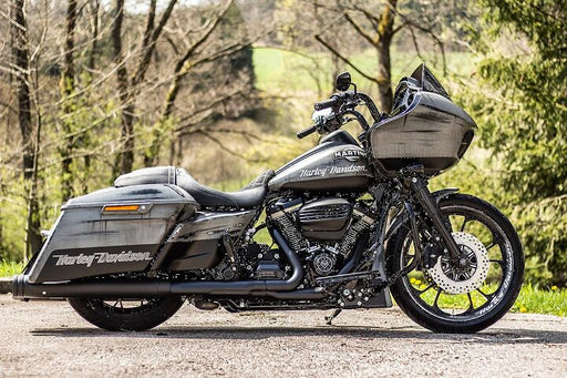 Cult Werk Side Panel Custom for 2009-2025 Harley-Davidson Black Left Right ABS Plastic Pair