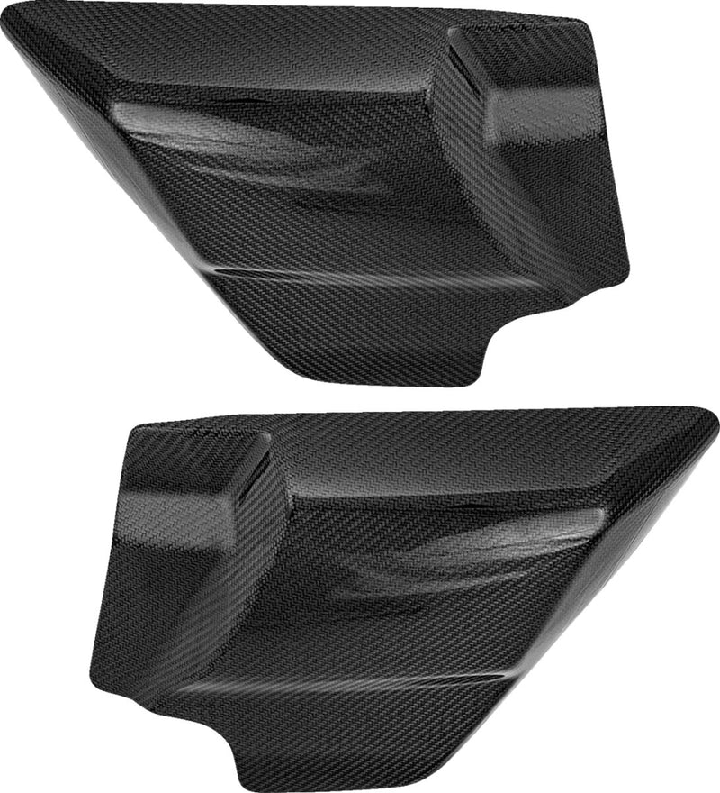 Saddlemen Side Cover for 2009-2025 Harley-Davidson Black Carbon Fibre Left Right Pair