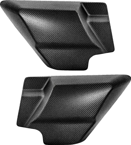 Saddlemen Side Cover for 2009-2025 Harley-Davidson Black Carbon Fibre Left Right Pair