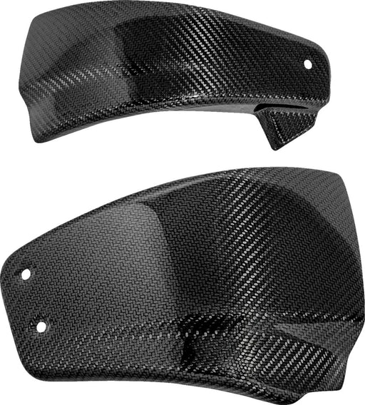 Saddlemen Side Cover for 2018-2024 Harley-Davidson Black Carbon Fibre Left Right Pair