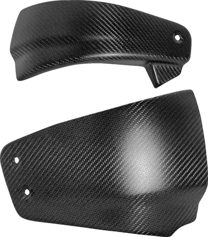 Saddlemen Side Cover for 2018-2024 Harley-Davidson Black Carbon Fibre Left Right Pair #CF-818-001M