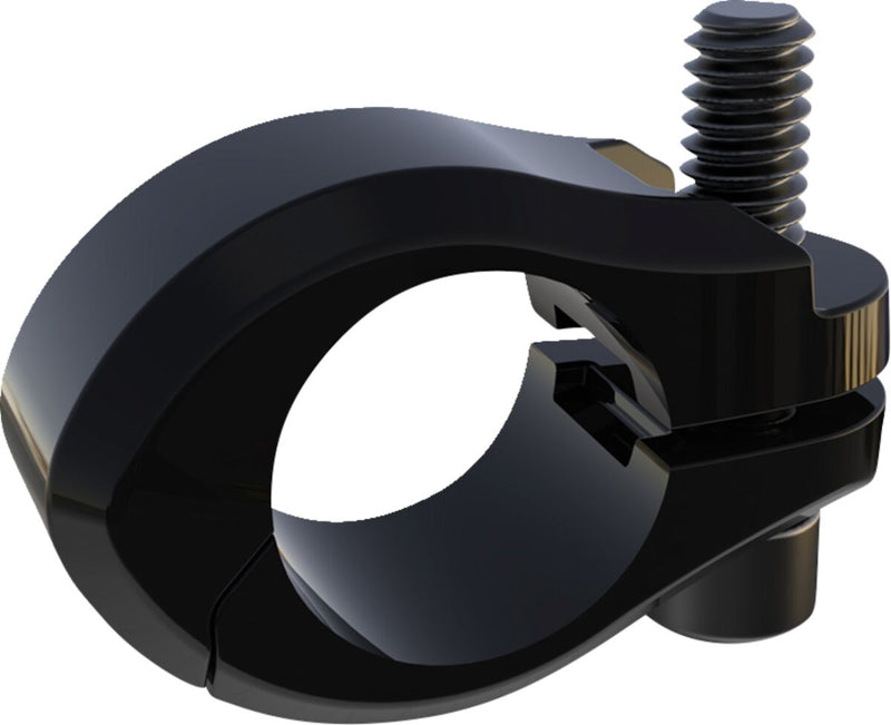 Ciro LED Flagpole Mount Flag Mount Black Rear 3/4" Round