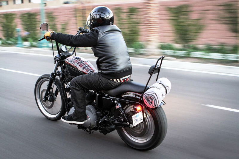Burly Brand 14 Inch Apehanger Handlebars in Black For 1982-2022 Harley-Davidson Models (Excl. All E-Throttle)