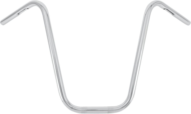 Burly Brand 16 Inch Narrow Apehanger Handlebar in Chrome 1982-2022 Harley-Davidson Models (Excl. All E-Throttle)