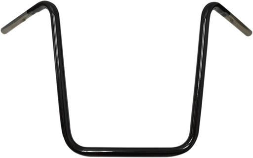 Drag Specialties 14" Black Ape Hanger 1" Handlebars (w/TBW) for 2008-2013 Harley-Davidson Road Glide and 2008-2017 Harley-Davidson Road King Motorcycles
