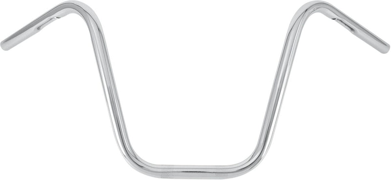Burly Brand 12 Inch Apehanger Handlebar in Chrome For 1984-2022 Harley-Davidson (Excl. E-Throttle)