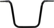 Hefty 1-1/4" Handlebar Dyna, Softail, Classic, Sportster, Touring, V-Rod, Street Black| Gloss #LA-7312-16B