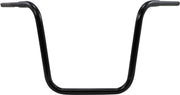 Hefty 1-1/4" Handlebar Dyna, Softail, Classic, Sportster, Touring, V-Rod, Street Black| Gloss #LA-7312-16B