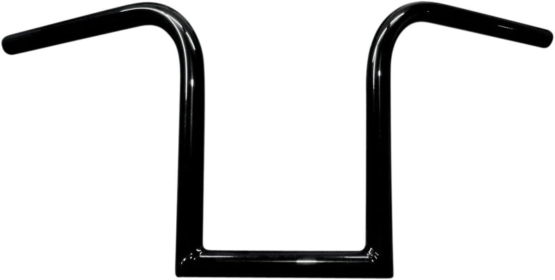 LA Choppers 12 Inch Bourbon Ape Hanger (1 inch) Old School Handlebars in Black
