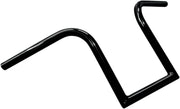 LA Choppers 12 Inch Bourbon Ape Hanger (1 inch) Old School Handlebars in Black