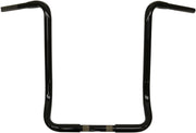 LA Choppers 18 Inch Ape Hanger in Black 1982-2024 Electra Glide & 2008-2023 Street Glide With Batwing Fairing Black| Gloss #LA-7321-18B