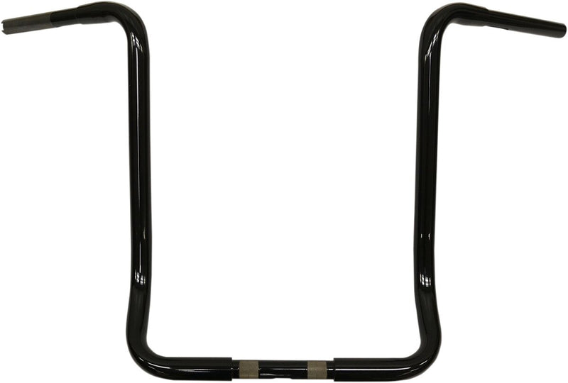 LA Choppers 18 Inch Ape Hanger in Black 1982-2024 Electra Glide & 2008-2023 Street Glide With Batwing Fairing Black| Gloss