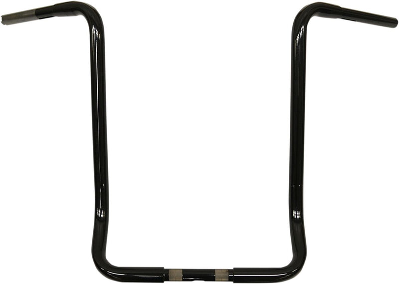 LA Choppers 20 Inch Ape Hanger in Black 1982-2024 Electra Glide & 2008-2023 Street Glide With Batwing Fairing Black| Gloss