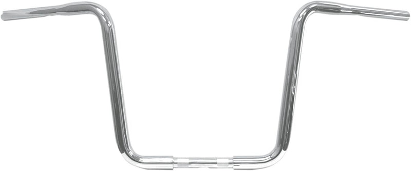 LA Choppers 10 Inch Ape Hanger in Chrome 1982-2024 Harley-Davidson Including E-Throttle Models #LA-7310-10