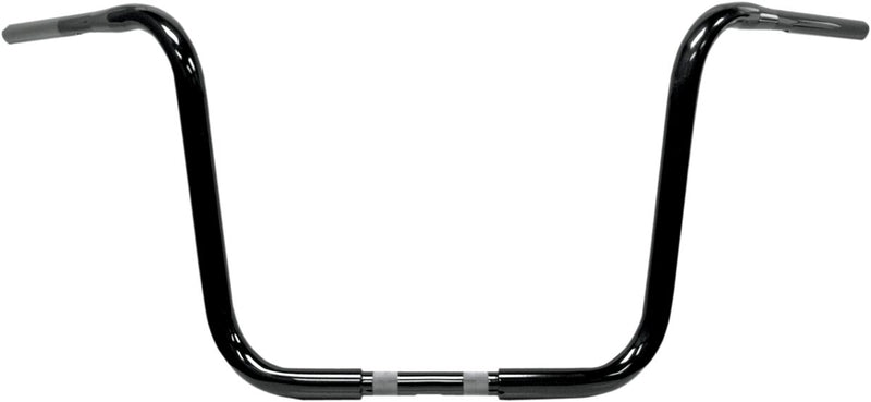 LA Choppers 14 Inch Ape Hanger in Black 1982-2024 Harley-Davidson Including E-Throttle Models Black| Gloss #LA-7310-14B