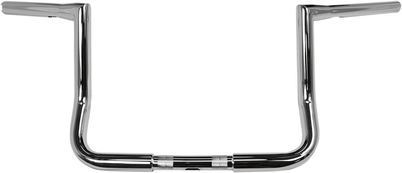 LA Choppers 10 Inch Bagger (1-1/4 inch) Twin Peaks in Chrome For 1982-2024 Electra Glide & 2008-2023 Street Glide With Batwing Fairing #LA-7361-10