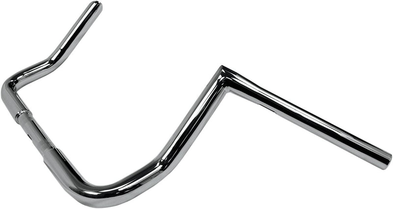 LA Choppers 10 Inch Bagger (1-1/4 inch) Twin Peaks in Chrome For 1982-2024 Electra Glide & 2008-2023 Street Glide With Batwing Fairing #LA-7361-10
