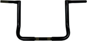 LA Choppers 12 Inch Bagger (1-1/4 inch) Twin Peaks in Black For 1982-2024 Electra Glide & 2008-2023 Street Glide With Batwing Fairing Black| Gloss