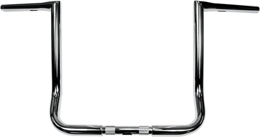 LA Choppers 14 Inch Bagger (1-1/4 inch) Twin Peaks in Chrome For 1982-2024 Electra Glide & 2008-2023 Street Glide With Batwing Fairing Silver