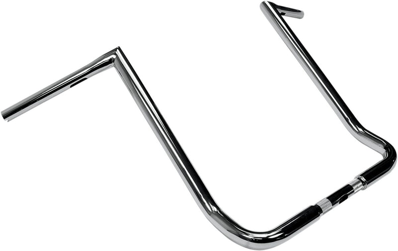 LA Choppers 18 Inch Bagger (1-1/4 inch) Twin Peaks in Chrome 1982-2024 Electra Glide & 2008-2023 Street Glide With Batwing Fairing