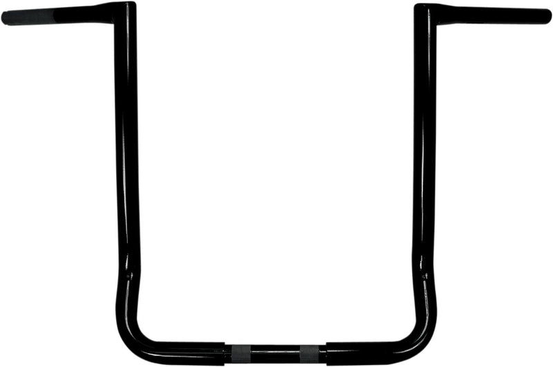 LA Choppers 18 Inch Bagger (1-1/4 inch) Twin Peaks in Black 1982-2024 Electra Glide & 2008-2023 Street Glide With Batwing Fairing Black| Gloss #LA-7361-18B