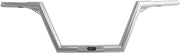 Trask Chrome +2 V-Line Handlebar for 1999-2013 Harley-Davidson Road Glide Motorcycles