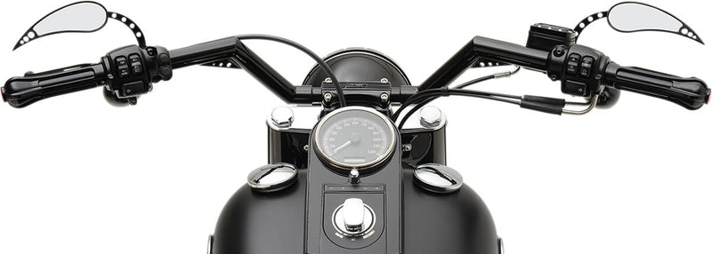 Trask Black Standard V-Line Handlebar for Various Various Harley-Davidson Motorcycles (See Fitment List)