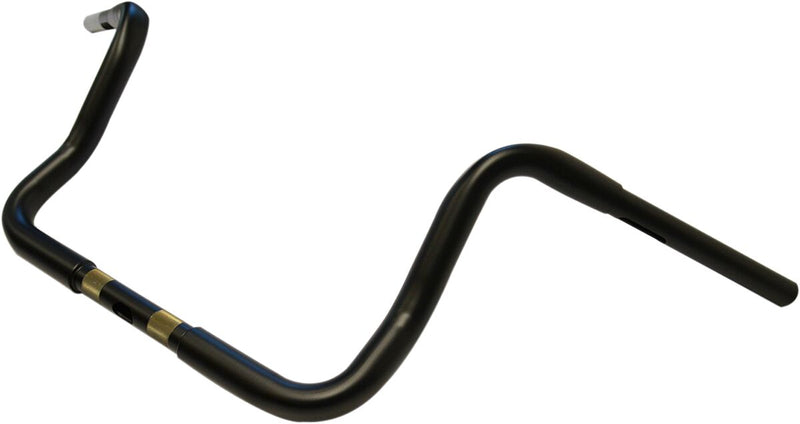 1-1/4" Touring Ape Hanger Handlebar Classic, Touring, Trike Black| Flat #LA-7321-10M