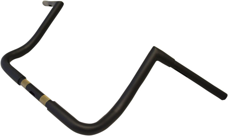 1-1/4" Twin Peaks Touring Handlebar Classic, Touring, Trike Black| Flat #LA-7361-12M
