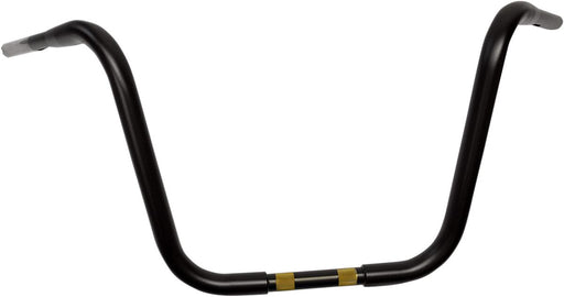 Drag Specialties 1 1/4" Flat Black Buffalo 14 in. Ape Hanger Touring Handlebars for 2008-2013 Harley-Davidson Road Glide and 2008-2017 Harley-Davidson Road King Motorcycles