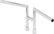 Biltwell Chrome H-Bar 1" Handlebar #6202-1052