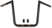 1-1/4" Hefty Twin Peaks Handlebar Touring Black| Gloss #LA-7312-69B