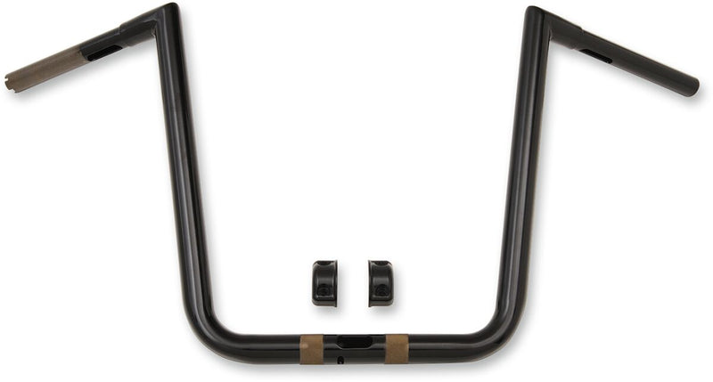 1-1/4" Hefty Twin Peaks Handlebar Touring Black| Gloss #LA-7312-69B