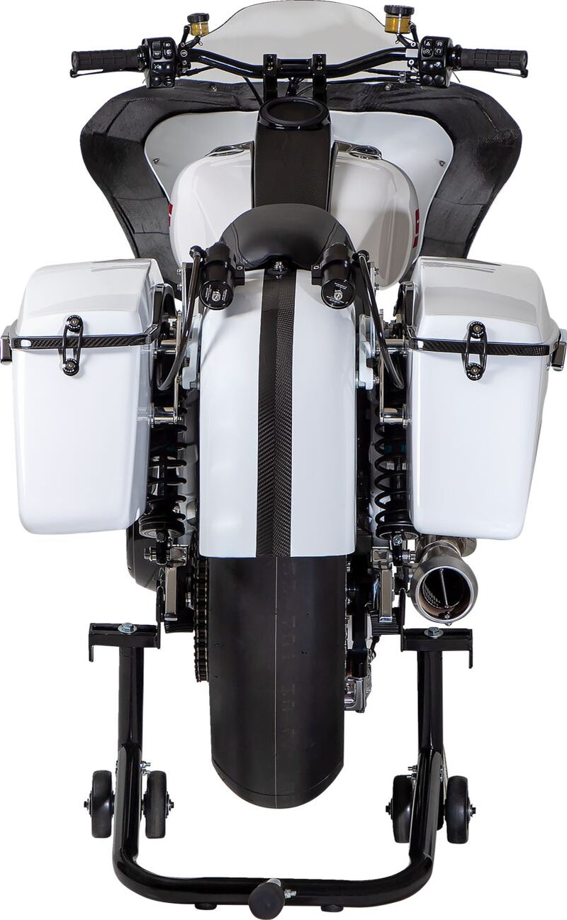 Thrashin Supply Co. Low Bend 1 Inch Dia. Handlebars In Black For 1982-2024 Harley-Davidson