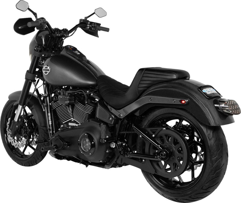 Thrashin Supply Co. Mid Bend 1 Inch Dia. Handlebars In Black For 1982-2024 Harley-Davidson