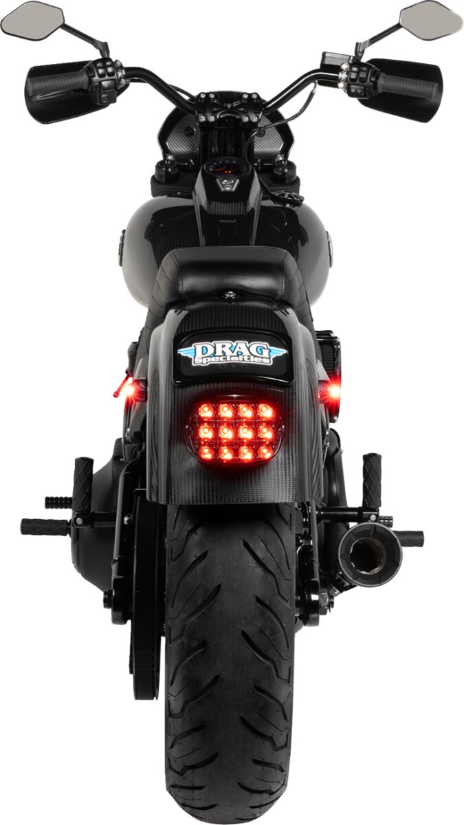 Thrashin Supply Co. Mid Bend 1 Inch Dia. Handlebars In Black For 1982-2024 Harley-Davidson
