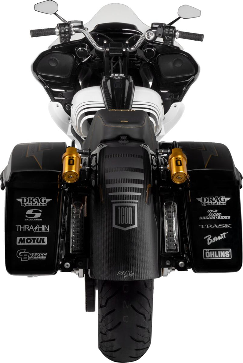 Thrashin Supply Co. High Bend 1 Inch Dia. Handlebars In Chrome For 1982-2024 Harley-Davidson