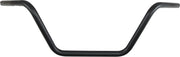 Drag Specialties Flat Black 9 in. Medium-Style 1 in. Handlebar (For use with or w/o TBW)
