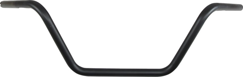 Drag Specialties Flat Black 9 in. Medium-Style 1 in. Handlebar (For use with or w/o TBW)
